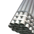 Galvanized Steel Pipe Hollow round tube cold galvanized SC threading tube